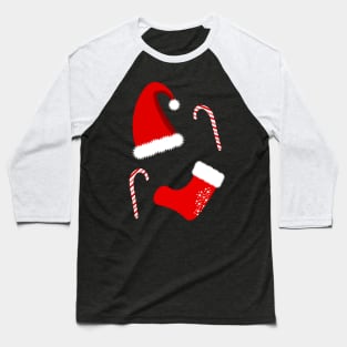 Christmas Pattern Baseball T-Shirt